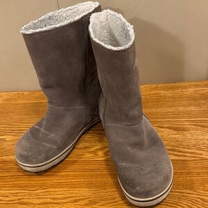 Women’s Sorel Glacy Waterproof Suede Winter Boot - 9